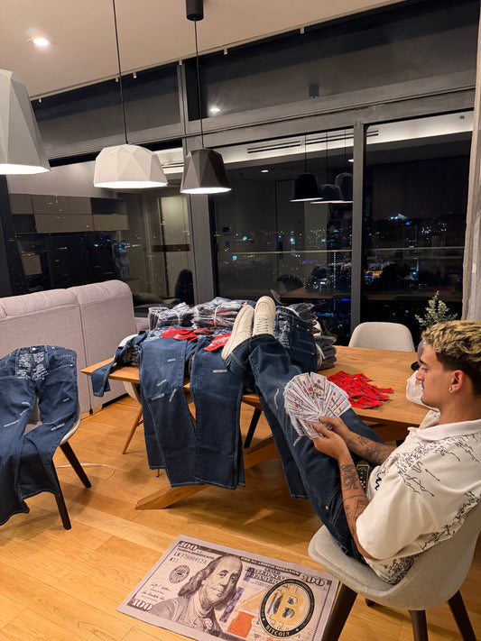 MANNY CUSTOM JEANS - LIMITED EDITION