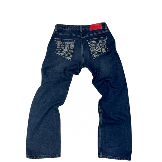 MANNY CUSTOM JEANS - LIMITED EDITION
