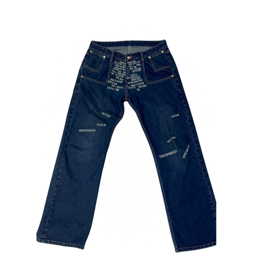 MANNY CUSTOM JEANS - LIMITED EDITION