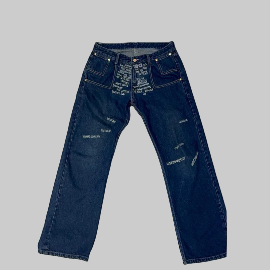 MANNY CUSTOM JEANS - LIMITED EDITION